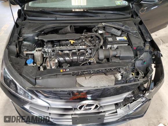 2020 Hyundai Elantra SEL z VIN 5NPD84LF5LH620268, wystawiony jako Copart lot #57677875 z przebiegiem 60 969 mil mil oraz Szkoda całkowita • Salvage title. Historia ofert i sprzedaży dostępna na DreamBid. Obrazek 11.
