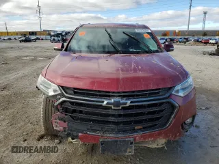2018 Chevrolet Traverse RS with VIN 1GNERJKX0JJ156862, listed as a Copart auction lot 80392054 with 0 mi miles and Salvage Title. Bid and sale history available at carsss.com. Image 5.