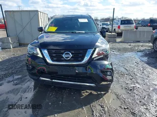 2018 Nissan Pathfinder SL with VIN 5N1DR2MN4JC635002, listed as a IAAI auction lot 41883880 with 97,723 mi miles. Bid and sale history available at carsss.com. Image 6.
