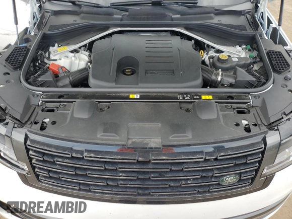 2024 Land Rover Range Rover SE with VIN SALKPBFU4RA209767, listed as a Copart auction lot 55828995 with 15,212 mi miles and Salvage title. Bid and sale history available at DreamBid. Image 12.