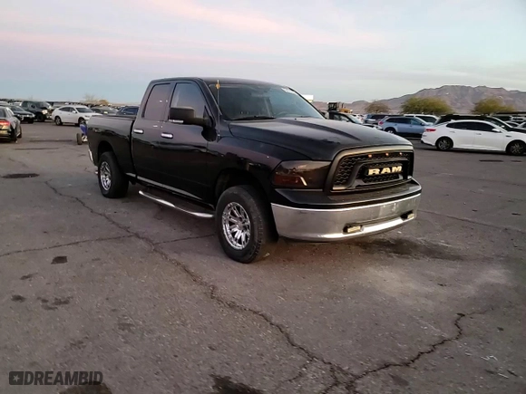 2009 Dodge Ram 1500 SLT with VIN 1D3HB18P09S814999, listed as a Copart auction lot 84516204 with 197,268 mi miles and Salvage Title. Bid and sale history available at carsss.com. Image 10.