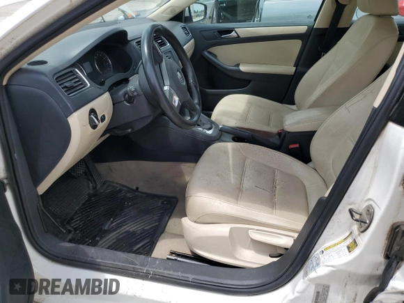 2012 Volkswagen Jetta SE with VIN 3VWDP7AJ3CM328539, listed as a Copart auction lot 62225475 with 145,159 mi miles and Salvage title. Bid and sale history available at DreamBid. Image 7.