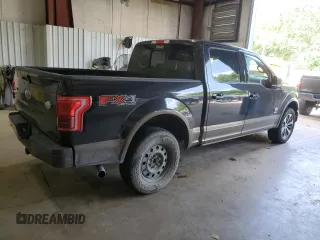 2015 Ford F-150 XLT with VIN 1FTEW1EG5FFB90805, listed as a Copart auction lot 54433415 with 249,920 mi miles and Salvage title. Bid and sale history available at DreamBid. Image 3.