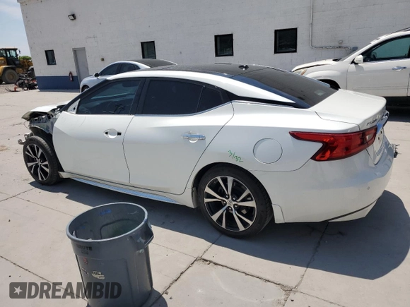 2018 Nissan Maxima SV with VIN 1N4AA6AP3JC397614, listed as a Copart auction lot 61796335 with 91,896 mi miles and Salvage title. Bid and sale history available at DreamBid. Image 2.