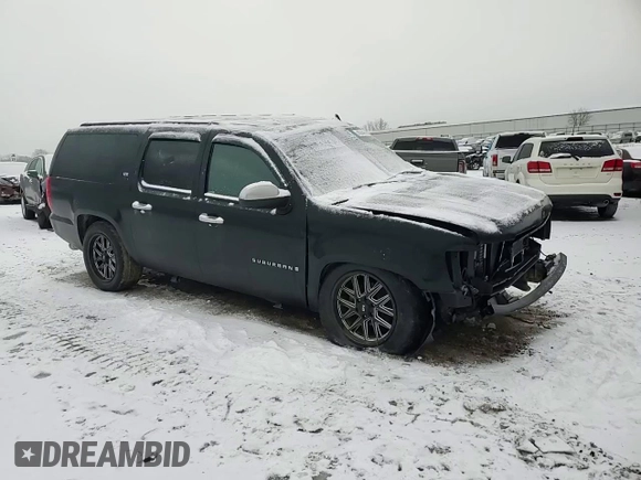 2008 Chevrolet Suburban LTZ with VIN 3GNFK16Y58G195633, listed as a Copart auction lot 43244645 with 201,312 mi miles and Clean Title. Bid and sale history available at carsss.com. Image 12.