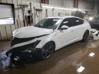 2024 Acura Integra w/A-Spec Package z VIN 19UDE4H33RA029204, wystawiony jako Copart lot #52508355 z przebiegiem 13 887 mil mil oraz Szkoda całkowita • Salvage title. Historia ofert i sprzedaży dostępna na DreamBid. Obrazek 1.