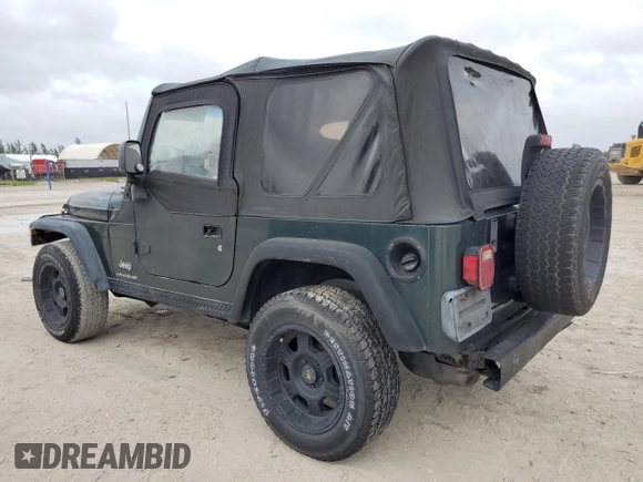 2003 Jeep Wrangler SE with VIN 1J4FA29103P313229, listed as a Copart auction lot 79337984 with 135,668 mi miles and Salvage title. Bid and sale history available at DreamBid. Image 2.
