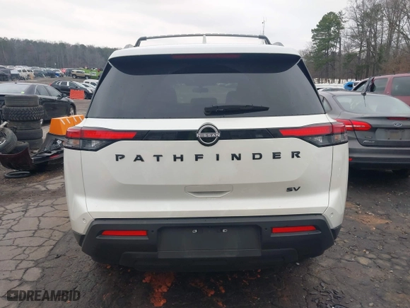 2024 Nissan Pathfinder SV with VIN 5N1DR3BA0RC223693, listed as a IAAI auction lot 41630868 with 12,742 mi miles. Bid and sale history available at carsss.com. Image 16.
