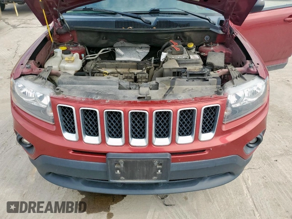 2016 Jeep Compass Sport z VIN 1C4NJCBA0GD743576, wystawiony jako Copart lot #55586915 z przebiegiem 106 709 mil mil oraz Szkoda całkowita • Salvage title. Historia ofert i sprzedaży dostępna na DreamBid. Obrazek 12.