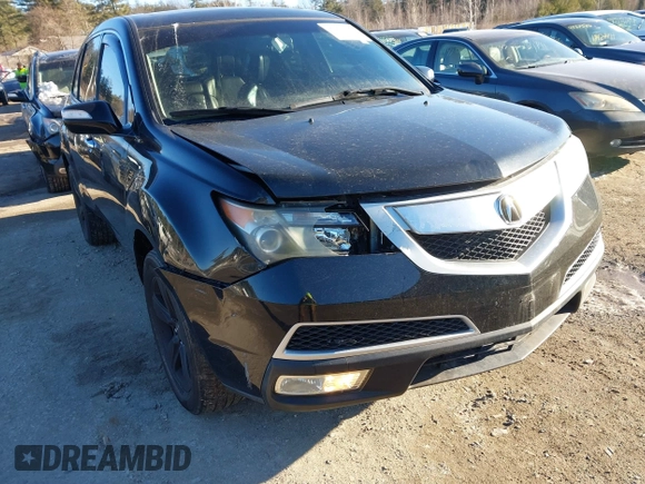 2011 Acura MDX with VIN 2HNYD2H24BH540873, listed as a IAAI auction lot 41451587 with 188,326 mi miles. Bid and sale history available at carsss.com. Image 6.