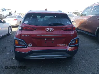 2021 Hyundai Kona Ultimate with VIN KM8K53A59MU712104, listed as a Copart auction lot 87926405 with 0 mi miles and Salvage Title. Bid and sale history available at carsss.com. Image 6.
