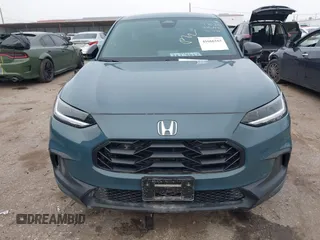 2024 Honda HR-V Sport with VIN 3CZRZ1H5XRM717819, listed as a IAAI auction lot 41666163 with 14,941 mi miles. Bid and sale history available at carsss.com. Image 12.