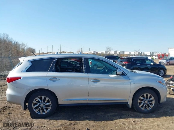 2014 Infiniti QX60 with VIN 5N1AL0MM9EC504539, listed as a IAAI auction lot 41776498 with 196,359 mi miles. Bid and sale history available at carsss.com. Image 13.