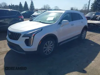 2020 Cadillac XT4 AWD Premium Luxury with VIN 1GYFZDR42LF074240, listed as a IAAI auction lot 41796898 with 85,325 mi miles. Bid and sale history available at carsss.com. Image 2.