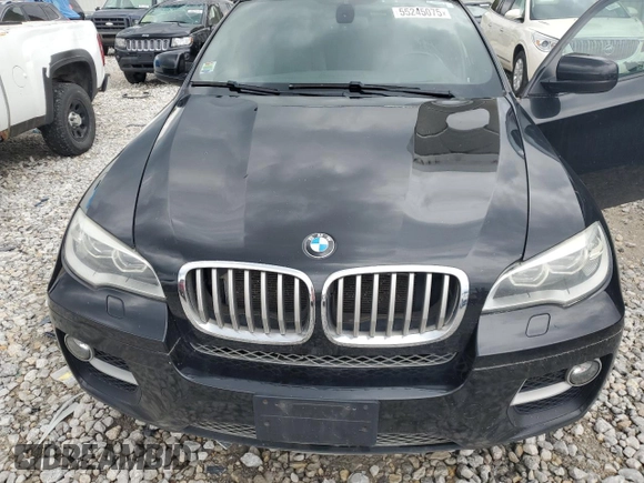 2013 BMW X6 xDrive50i z VIN 5UXFG8C52DL591320, wystawiony jako Copart lot #55245075 z przebiegiem Nie podano mil oraz Szkoda całkowita • Salvage title. Historia ofert i sprzedaży dostępna na DreamBid. Obrazek 12.