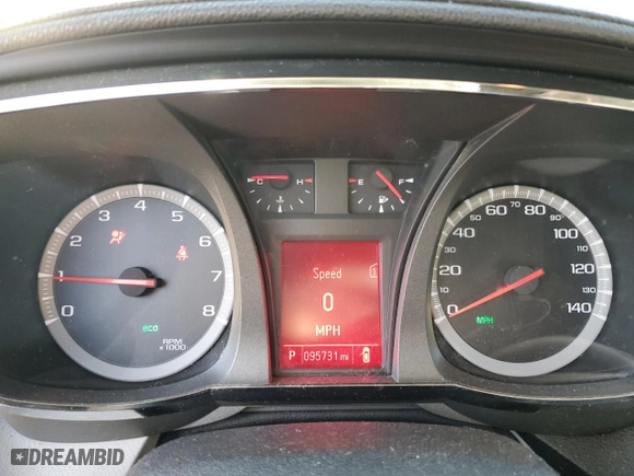 2012 GMC Terrain SLE-2 with VIN 2GKALSEKXC6236155, listed as a Copart auction lot 42342575 with 95,731 mi miles and Salvage Title. Bid and sale history available at carsss.com. Image 9.
