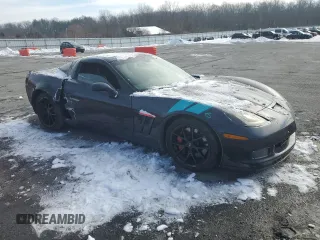 2013 Chevrolet Corvette Grand Sport 3LT with VIN 1G1YW2DWXD5101091, listed as a Copart auction lot 42223795 with 123,710 mi miles and Salvage title. Bid and sale history available at DreamBid. Image 4.
