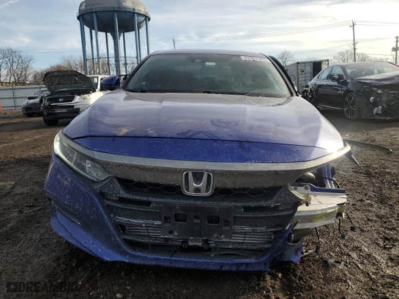 2019 Honda Accord Sedan Sport 1.5T with VIN 1HGCV1F32KA100119, listed as a Copart auction lot 45907395 with 77,765 mi miles and Salvage Title. Bid and sale history available at carsss.com. Image 5.