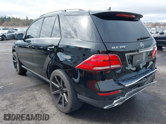 2018 Mercedes-Benz GLE 350 with VIN 4JGDA5HB9JB151941, listed as a IAAI auction lot 41773491 with 59,490 mi miles and . Bid and sale history available at DreamBid. Image 3.