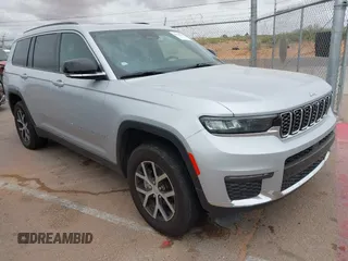 2024 Jeep Grand Cherokee Limited with VIN 1C4RJKBG3R8536286, listed as a IAAI auction lot 42578700 with 43,126 mi miles and . Bid and sale history available at DreamBid. Image 1.