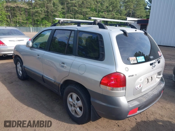 2006 Hyundai Santa Fe GLS with VIN KM8SC73D26U037877, listed as a IAAI auction lot 42180737 with 173,655 mi miles. Bid and sale history available at carsss.com. Image 3.