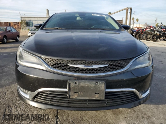 2015 Chrysler 200 Limited with VIN 1C3CCCABXFN694718, listed as a Copart auction lot 45916885 with 124,412 mi miles and Salvage Title. Bid and sale history available at DreamBid. Image 5.