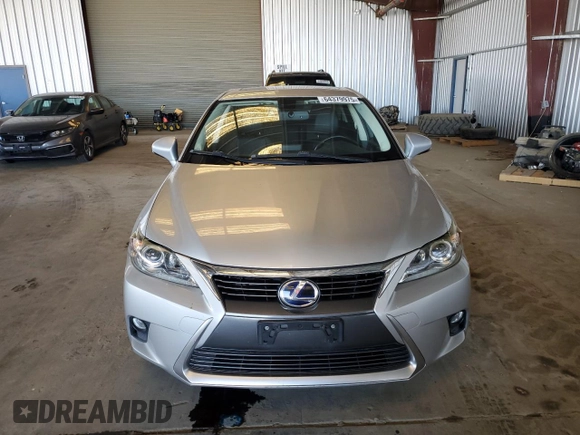 2014 Lexus CT 200h with VIN JTHKD5BH9E2194955, listed as a Copart auction lot 64379975 with 60,875 mi miles and Salvage title. Bid and sale history available at DreamBid. Image 5.