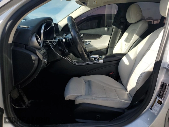 2016 Mercedes-Benz C 300 Luxury with VIN 55SWF4KB9GU118427, listed as a Copart auction lot 53744515 with 92,996 mi miles and Salvage title. Bid and sale history available at DreamBid. Image 7.