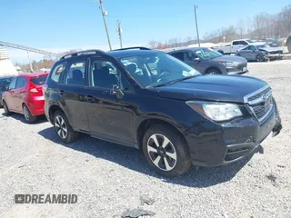 2017 Subaru Forester with VIN JF2SJABC0HH588662, listed as a IAAI auction lot 41931001 with 54,930 mi miles. Bid and sale history available at carsss.com. Image 1.