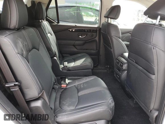 2023 Honda Pilot EX-L 7 Passenger with VIN 5FNYG1H57PB045596, listed as a Copart auction lot 46602654 with 5,435 mi miles and Non Repairable. Bid and sale history available at carsss.com. Image 11.