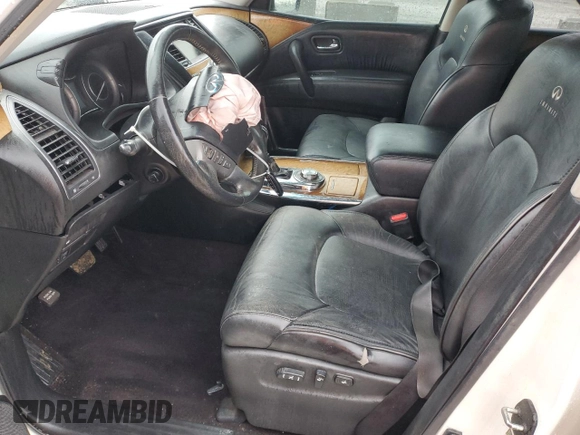 2013 Infiniti QX56 with VIN JN8AZ2NE7D9061281, listed as a Copart auction lot 51107315 with 207,403 mi miles and Non repairable. Bid and sale history available at DreamBid. Image 7.