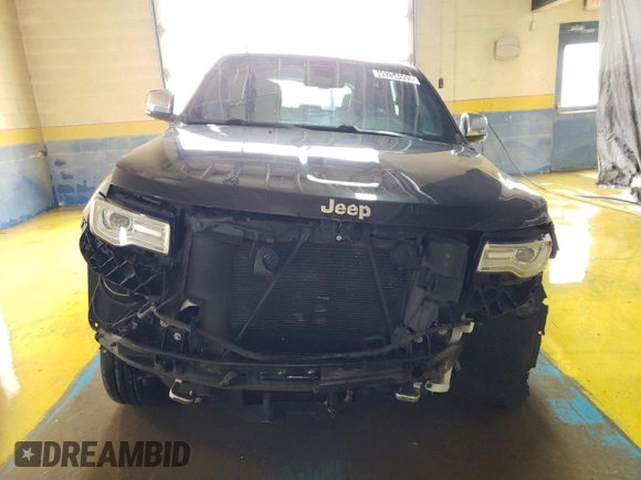 2015 Jeep Grand Cherokee Overland with VIN 1C4RJFCG8FC653117, listed as a Copart auction lot 49254595 with 142,359 mi miles and Clean Title. Bid and sale history available at carsss.com. Image 5.