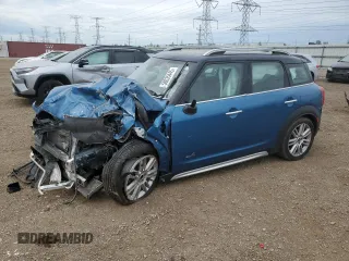 2020 MINI Countryman Cooper with VIN WMZYW5C03L3L13685, listed as a Copart auction lot 58035445 with Not provided miles and Salvage title. Bid and sale history available at DreamBid. Image 1.