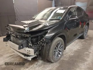 2025 Lexus NX with VIN 2T2GGCEZ5SC063294, listed as a IAAI auction lot 41625059 with 7,225 mi miles. Bid and sale history available at carsss.com. Image 2.