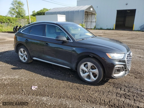2021 Audi Q5 Sportback S line Premium with VIN WA14AAFY9M2118487, listed as a Copart auction lot 67170974 with NaN miles and Non Repairable. Bid and sale history available at carsss.com. Image 4.
