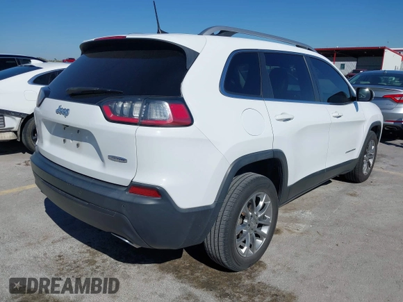 2019 Jeep Cherokee Latitude Plus with VIN 1C4PJLLNXKD290098, listed as a IAAI auction lot 40840063 with 202,244 mi miles and . Bid and sale history available at DreamBid. Image 4.