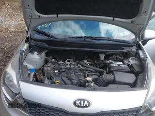 2017 Kia Rio LX with VIN KNADM4A37H6100379, listed as a IAAI auction lot 41942737 with 128,858 mi miles. Bid and sale history available at carsss.com. Image 10.