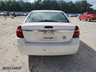 2005 Chevrolet Malibu with VIN 1G1ZS52F35F215949, listed as a Copart auction lot 74637944 with 0 mi miles and Salvage Title. Bid and sale history available at carsss.com. Image 6.