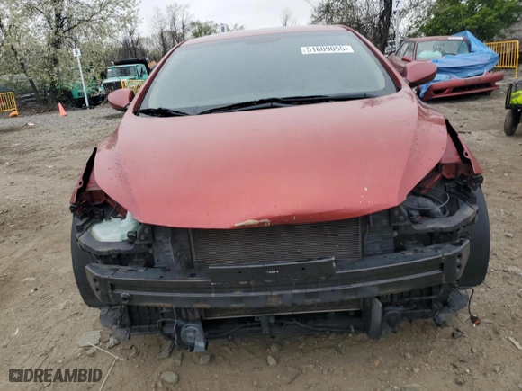 2013 Hyundai Elantra Limited with VIN KMHDH4AE2DU757732, listed as a Copart auction lot 51809055 with 123,548 mi miles and Salvage Title. Bid and sale history available at carsss.com. Image 5.