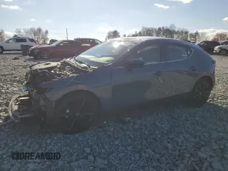 2023 Mazda 3 S Preferred with VIN JM1BPALM7P1616209, listed as a Copart auction lot 81839414 with 55,489 mi miles and Salvage Title. Bid and sale history available at DreamBid. Image 1.
