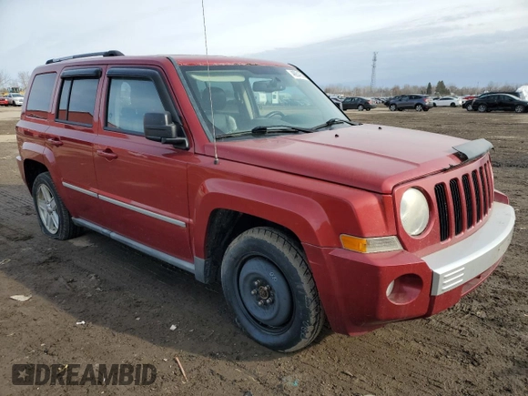 2010 Jeep Patriot Limited with VIN 1J4NF4GBXAD658402, listed as a Copart auction lot 48904985 with 245,952 mi miles and Clean Title. Bid and sale history available at carsss.com. Image 4.
