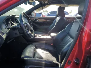 2018 Infiniti Q50 Red Sport 400 with VIN JN1FV7AP1JM460510, listed as a Copart auction lot 53756065 with Not provided miles and Salvage title. Bid and sale history available at DreamBid. Image 7.