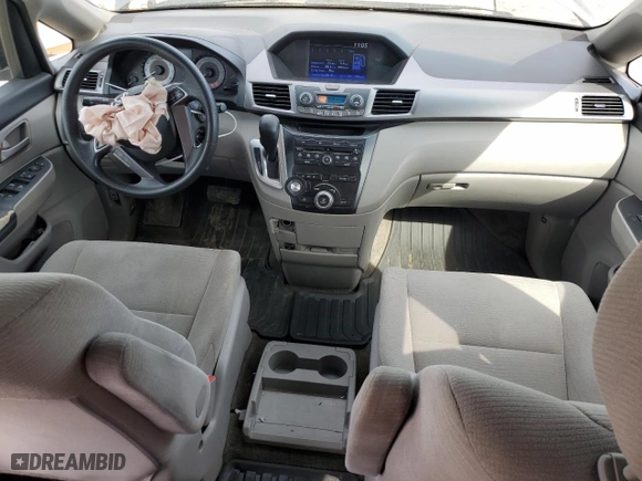 2013 Honda Odyssey LX with VIN 5FNRL5H21DB065383, listed as a Copart auction lot 49491005 with 171,503 mi miles and Salvage Title. Bid and sale history available at carsss.com. Image 8.
