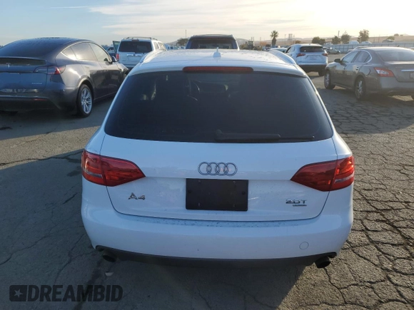2012 Audi A4 Premium с VIN WAUSFAFLXCA110631, выставлен на аукционе Copart как лот 81297104 с пробегом 110 713 миль миль и Списание • Salvage title. История ставок и продаж доступна на DreamBid. Изображение 6.