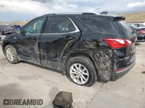 2018 Chevrolet Equinox LT z VIN 2GNAXSEVXJ6345164, wystawiony jako Copart lot #54562235 z przebiegiem 102 810 mil mil oraz Szkoda całkowita • Salvage title. Historia ofert i sprzedaży dostępna na DreamBid. Obrazek 2.