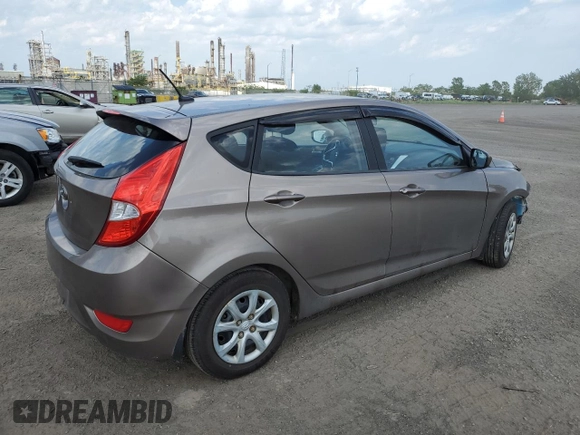 2012 Hyundai Accent GS z VIN KMHCT5AE6CU005451, wystawiony jako Copart lot #60539985 z przebiegiem 152 225 mil mil oraz Szkoda całkowita • Salvage title. Historia ofert i sprzedaży dostępna na DreamBid. Obrazek 3.