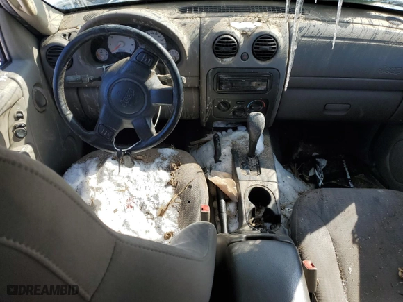 2003 Jeep Liberty Sport with VIN 1J4GL48K83W723996, listed as a Copart auction lot 45468935 with 177,041 mi miles and Salvage Title. Bid and sale history available at carsss.com. Image 8.
