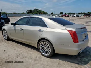 2014 Cadillac CTS Luxury AWD with VIN 1G6AX5SX2E0141251, listed as a Copart auction lot 62943445 with 85,614 mi miles and Salvage title. Bid and sale history available at DreamBid. Image 2.