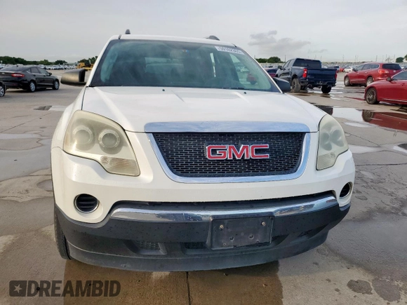2010 GMC Acadia SL with VIN 1GKLRKED7AJ131937, listed as a Copart auction lot 59162365 with Not provided miles and Salvage title. Bid and sale history available at DreamBid. Image 5.