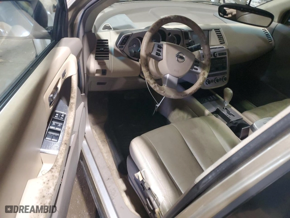 2006 Nissan Murano SL with VIN JN8AZ08W16W525372, listed as a Copart auction lot 46484295 with 0 mi miles and Clean Title. Bid and sale history available at carsss.com. Image 8.
